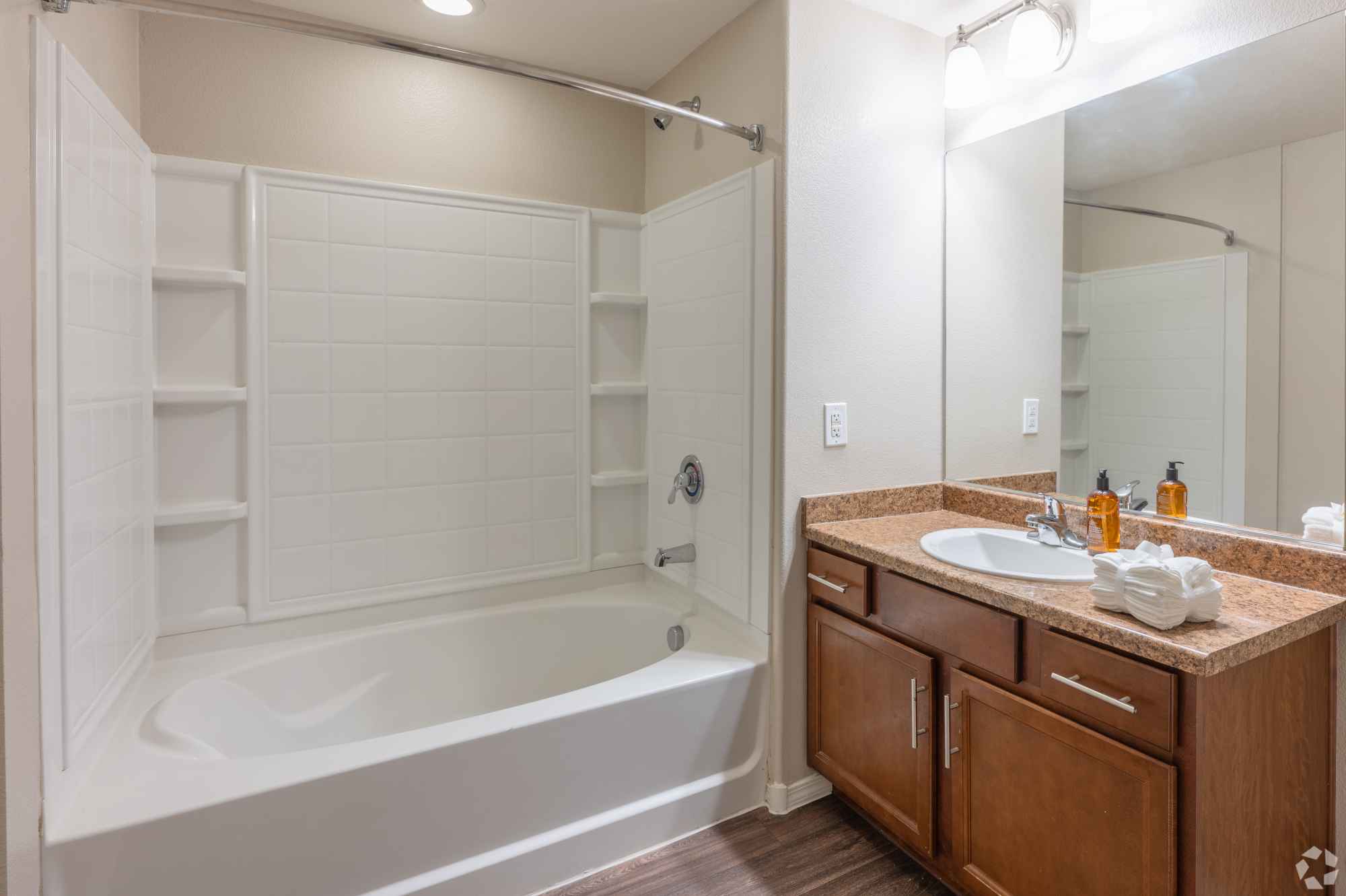 Apartment Bathroom And Tub
