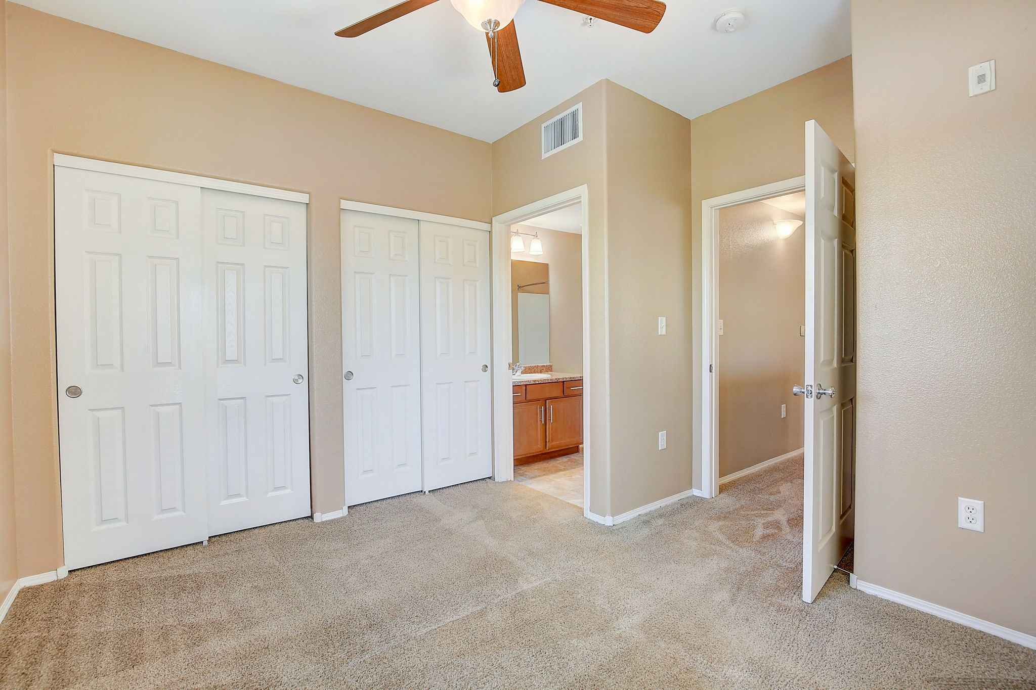Apartment Bright Master Bedroom