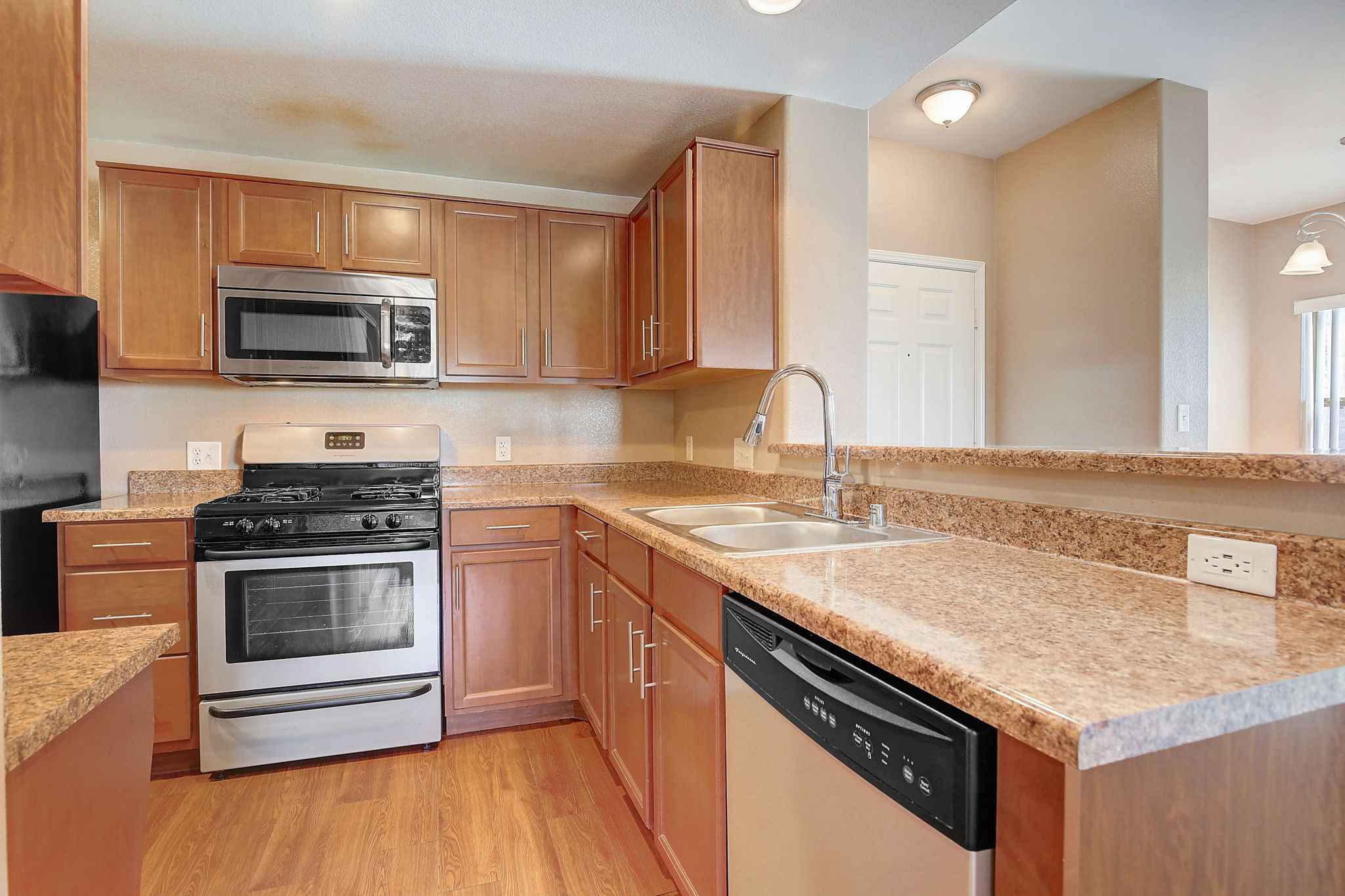 Apartment Kitchen Closeup