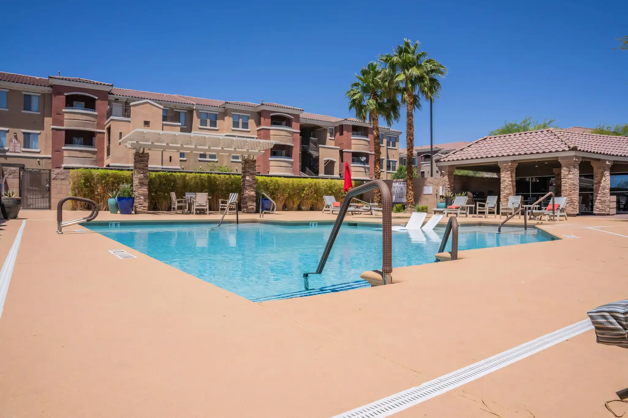 Inspirado Residences Las Vegas NV exterior wide view community pool